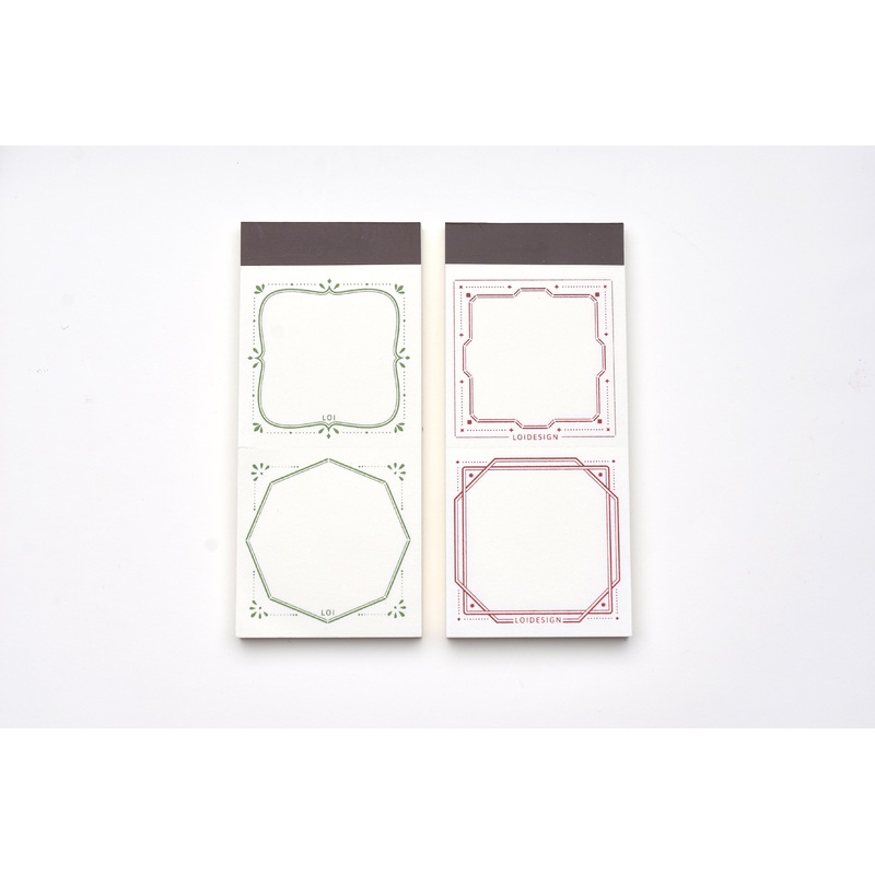 Loi Design Garden Collection Notepad