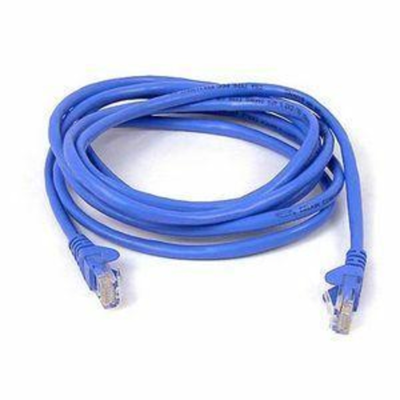 2M BLUE CAT5E SNAGLESS PATCH CABLE.