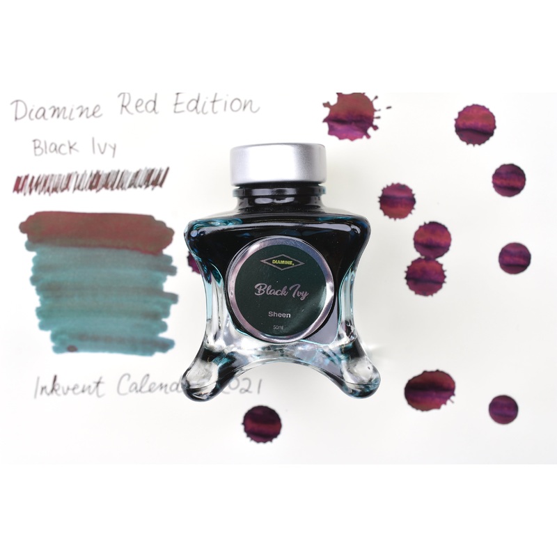 Diamine Red Edition – Black Ivy
