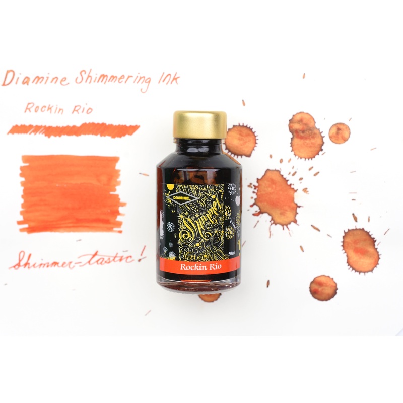 Diamine Shimmer Ink – Rockin Rio – 50mL