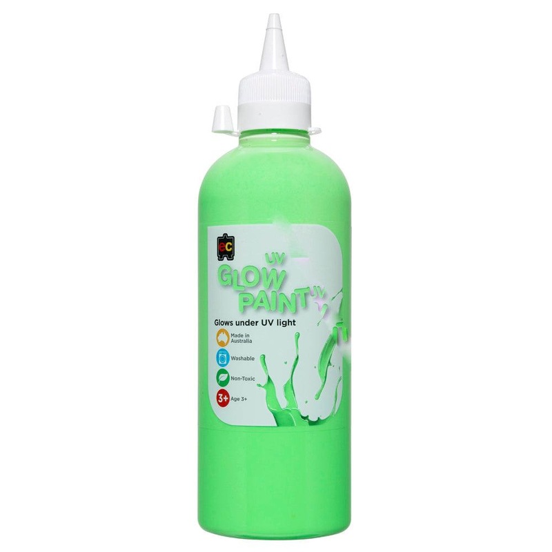 EC Paint UV Glow Green 500ml