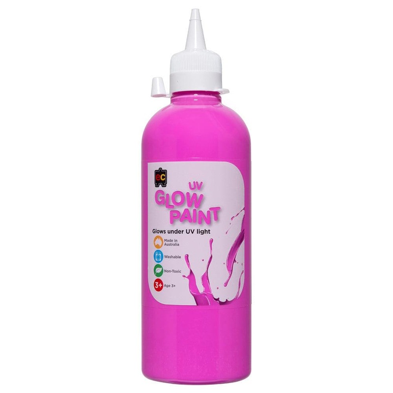 EC Paint UV Glow Magenta 500ml