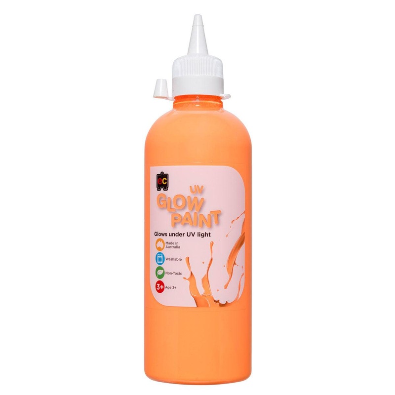 EC Paint UV Glow Orange 500ml