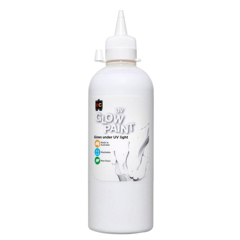 EC Paint UV Glow White 500ml