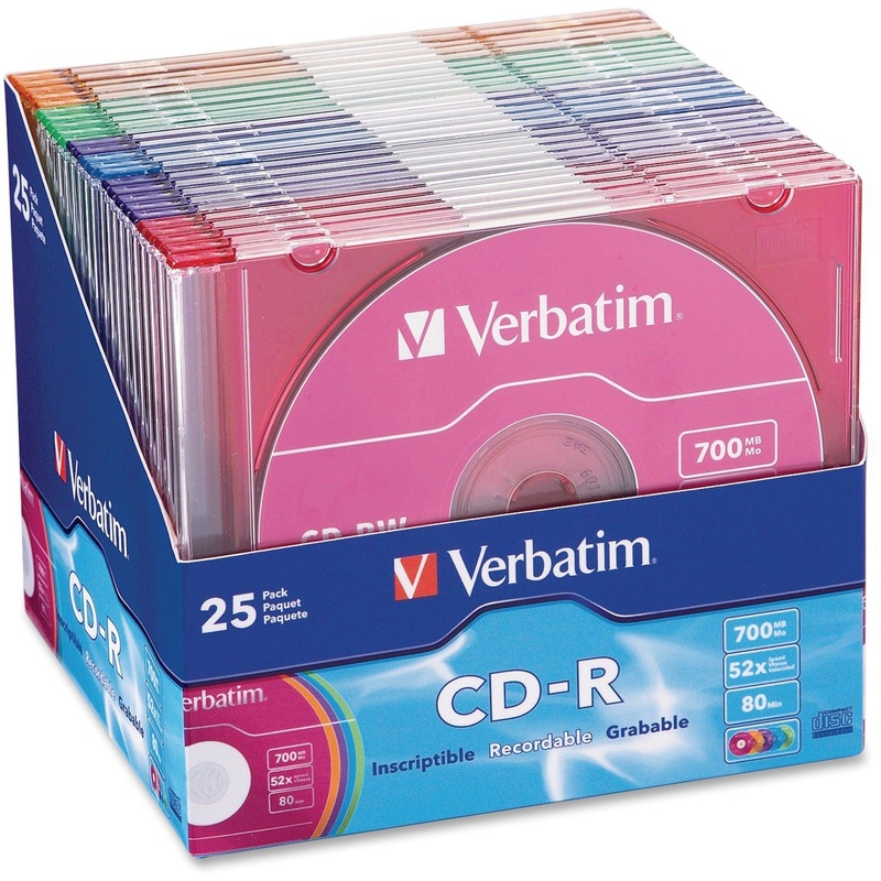 CD-R 25pk P-Cyanine