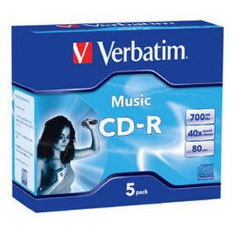 CD-R 80Min 5Pk Audio 40x