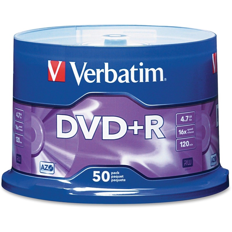 DVD+R 50Pk Spindle-4.7GB 16x