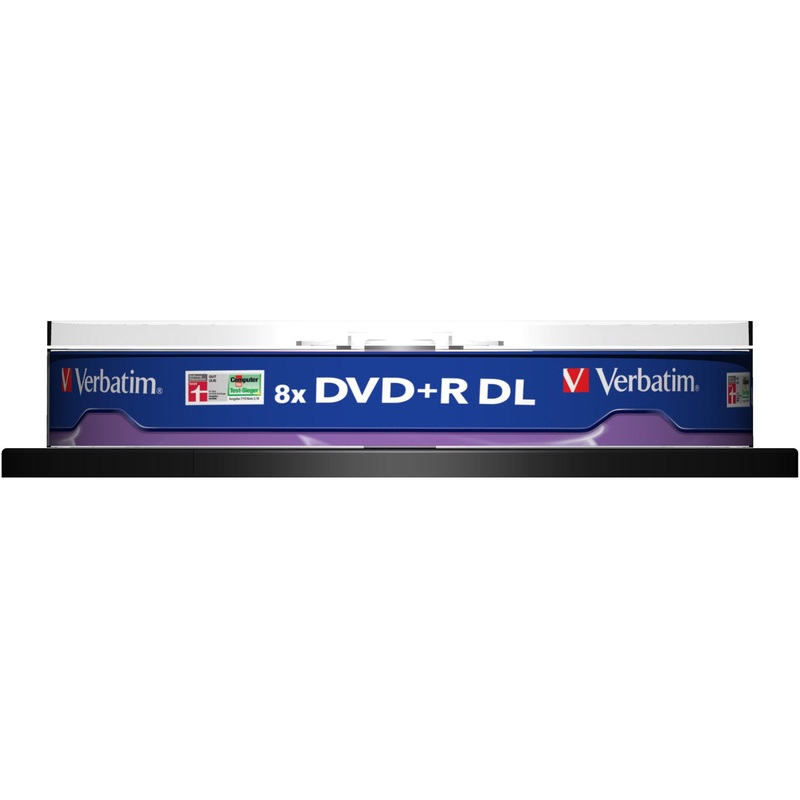 DVD+R DL 8.5GB 10 Pk Spindle 2.4x