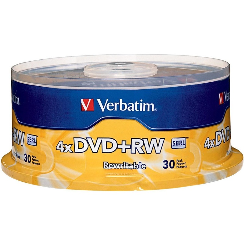 DVD+RW 30pk Spindle