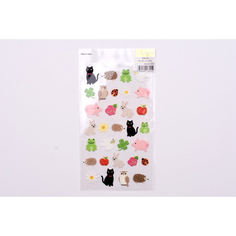 G.C. Press Fuzzy Stickers – Good Luck Charms