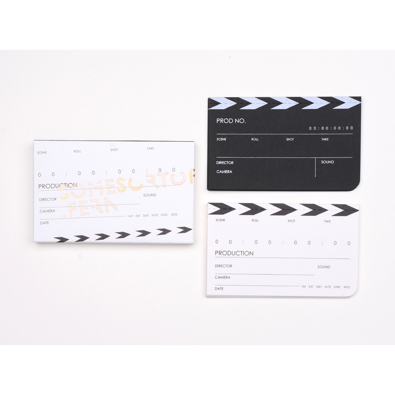Some Sort of Fern Letterpress Collage Card – Clapperboard