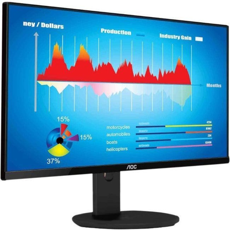 23.8IN I2490VXQ IPS LED SPK HDMI DP