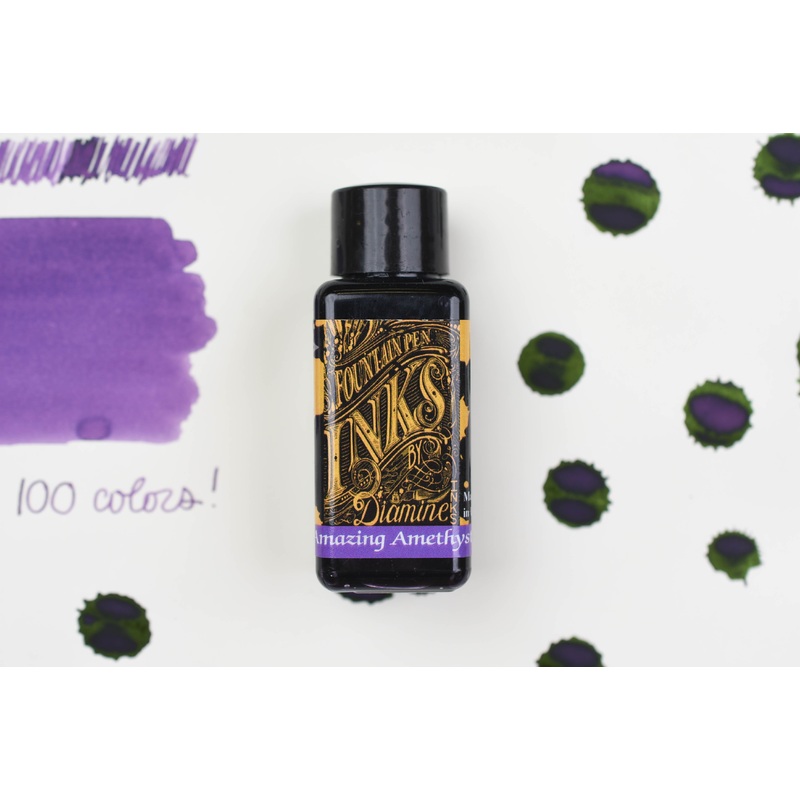 Diamine Fountain Pen Ink – Amazing Amethyst – 30mL