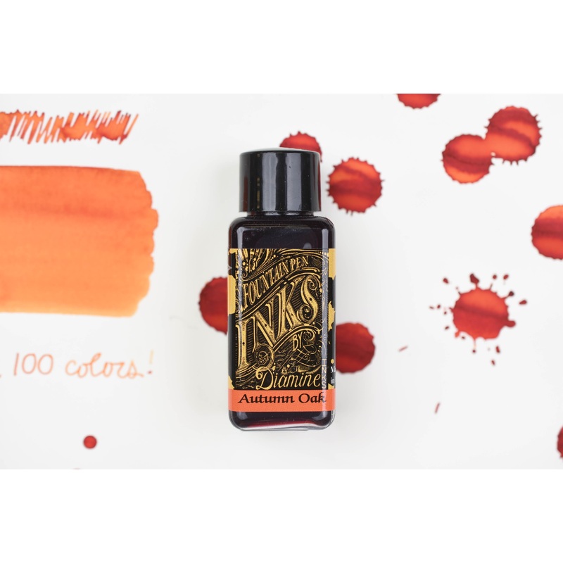 Diamine Fountain Pen Ink – Autumn Oak – 30mL