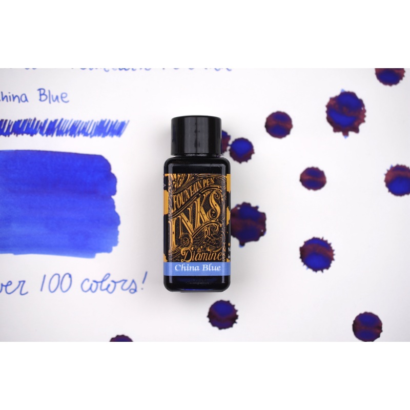 Diamine Fountain Pen Ink – China Blue – 30mL