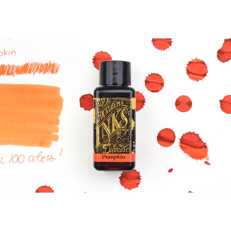 Diamine Fountain Pen Ink – Pumpkin – 30mL