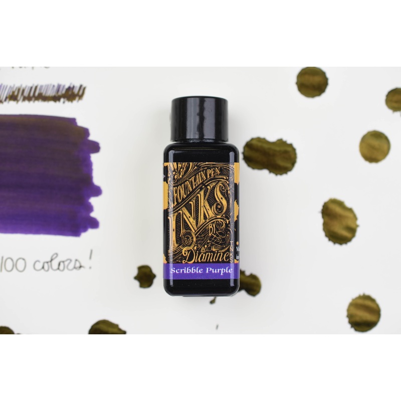 Diamine Fountain Pen Ink – Scribble Purple – 30mL