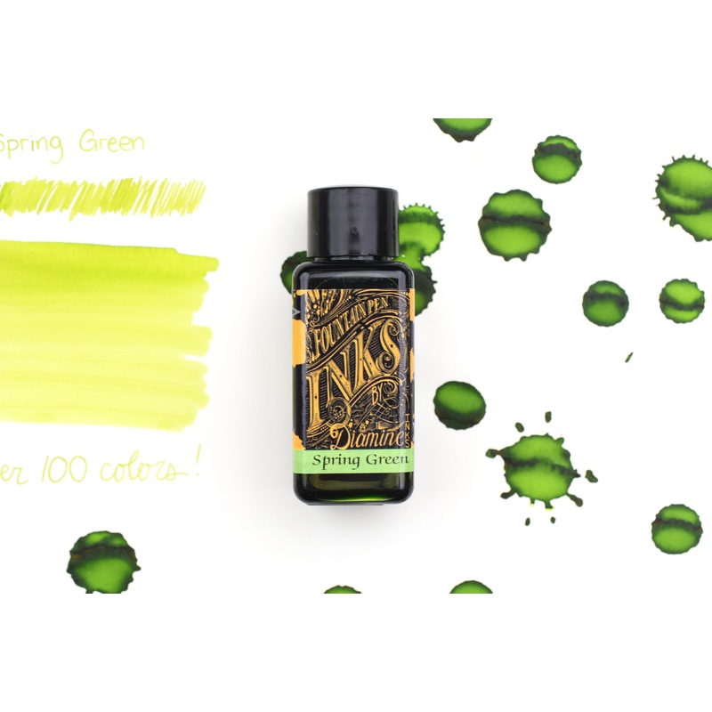 Diamine Fountain Pen Ink – Spring Green – 30mL