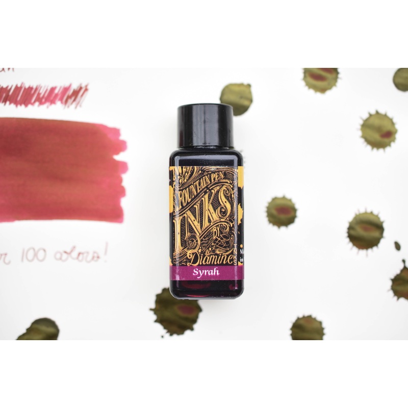 Diamine Fountain Pen Ink – Syrah – 30mL