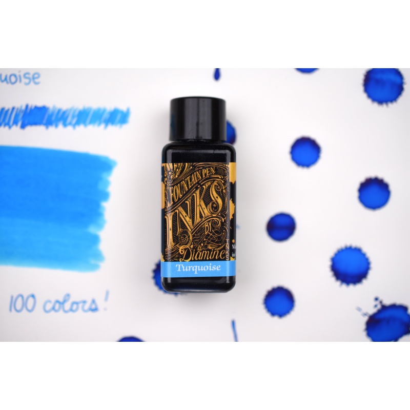 Diamine Fountain Pen Ink – Turquoise – 30mL