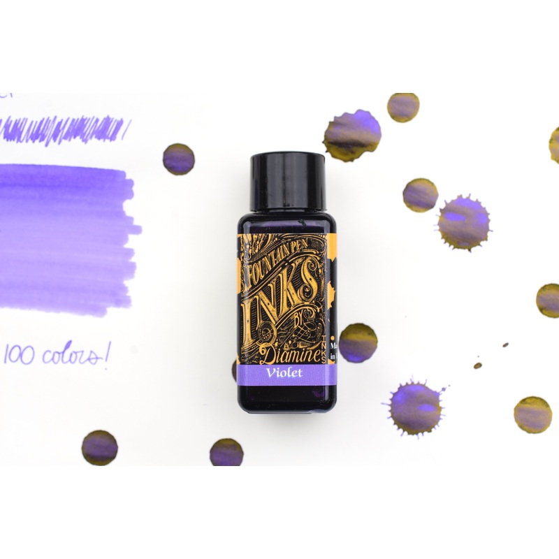 Diamine Fountain Pen Ink – Violet – 30mL