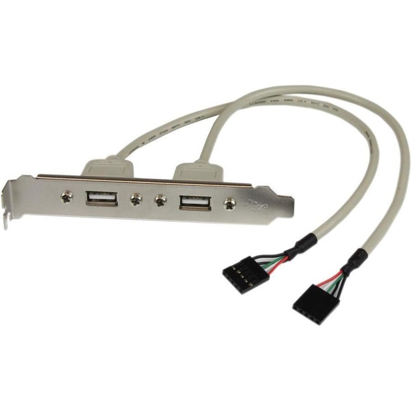 2 Port USB A Slot Plate Adapter