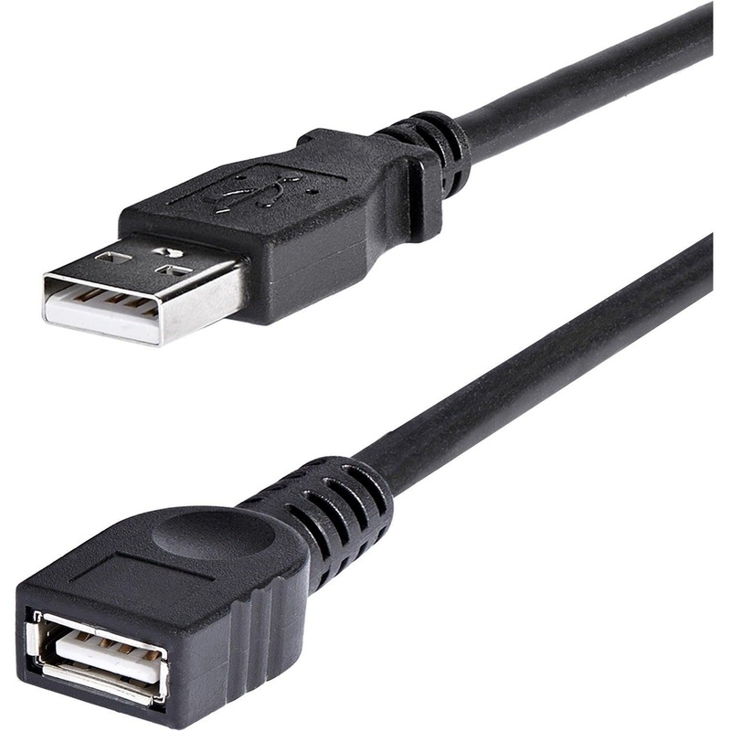 6 ft Black USB Extension Cable A to A