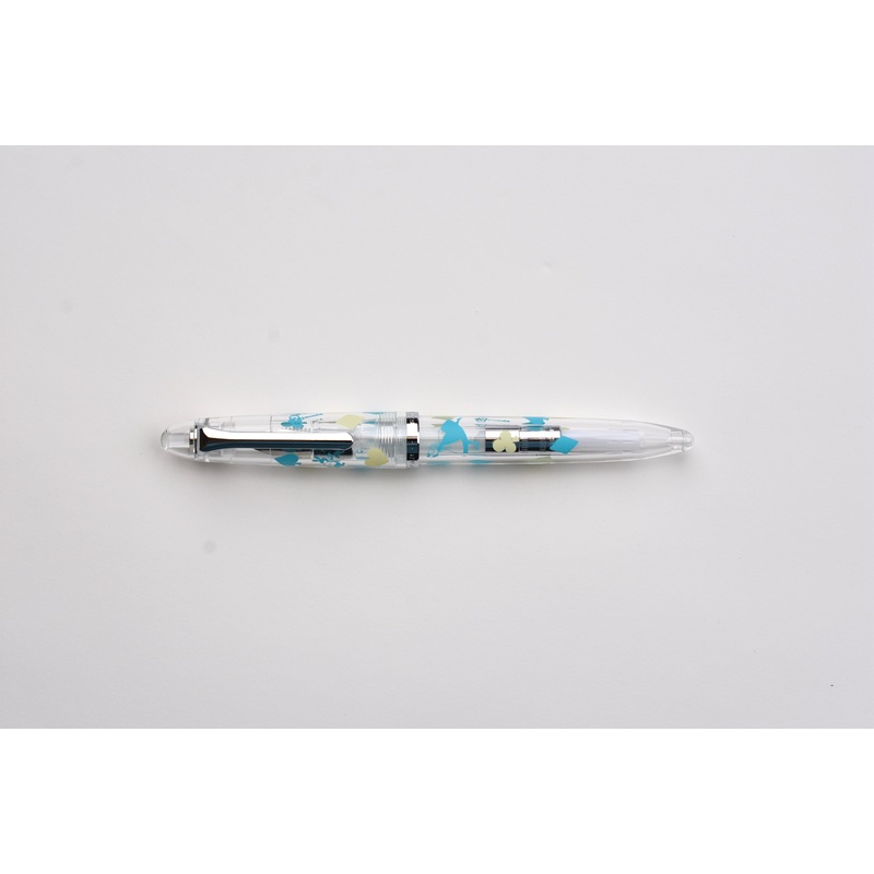 BUNGUBOX Original Fountain Pen – Alice in Wonderland – White & Blue