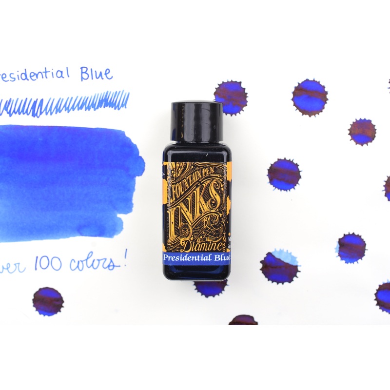 Diamine Fountain Pen Ink – Presidential Blue – 30mL