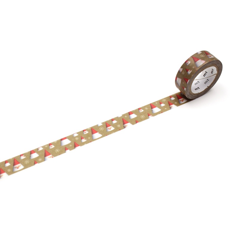 mt Washi Tape – Santa Ornament