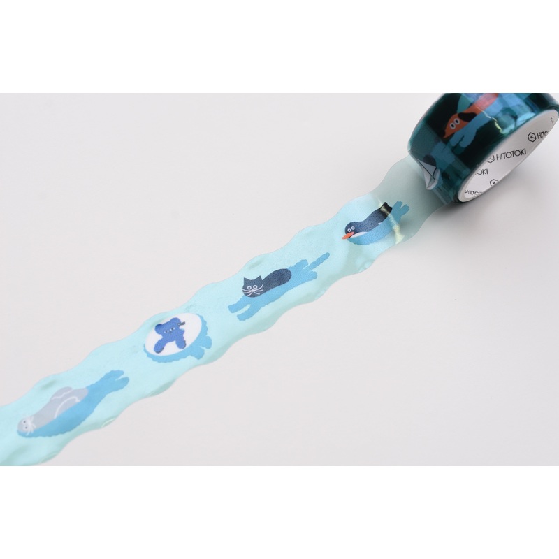 SODA Transparent Masking Tape – 20mm – Swimming