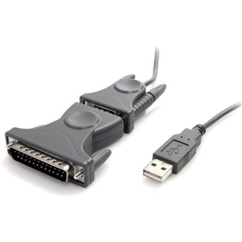 USB to RS232 DB9/DB25 Serial Adapter