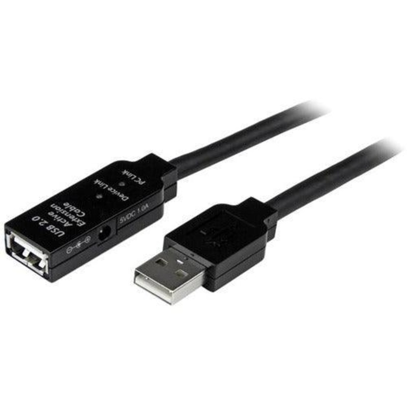 15m USB 2.0 Active Extension Cable – M/F