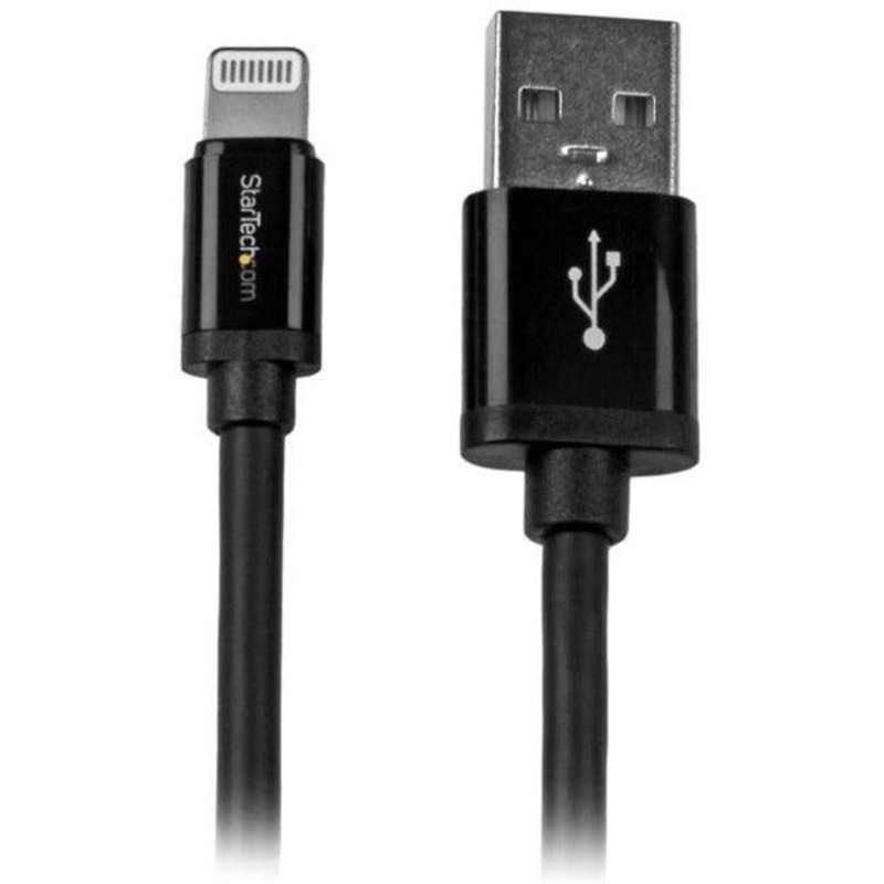 2m Black 8-pin Lightning to USB Cable