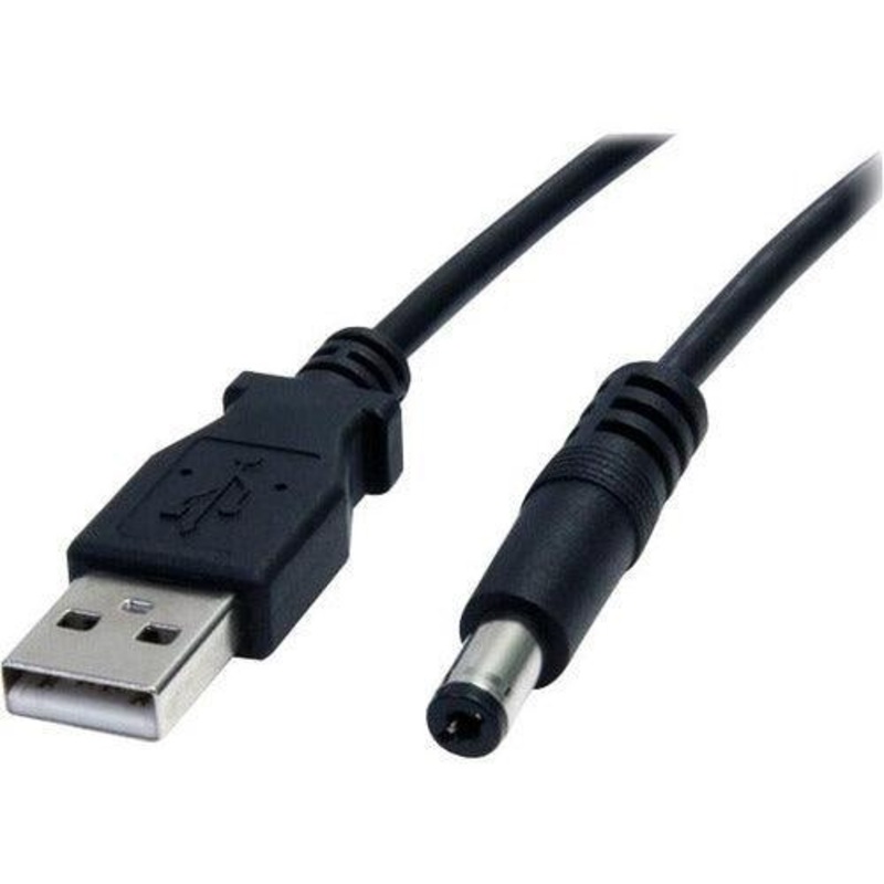 2m USB to 5.5mm Type M Barrel Cable