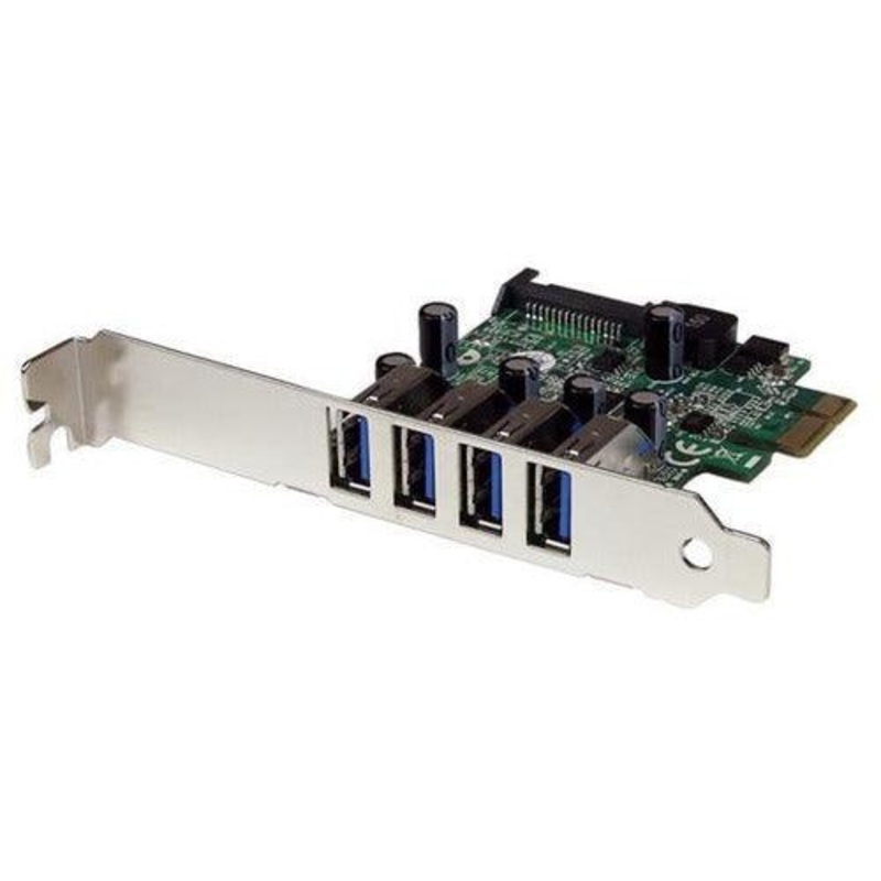 4 Port PCI Express PCIe USB 3.0 Card