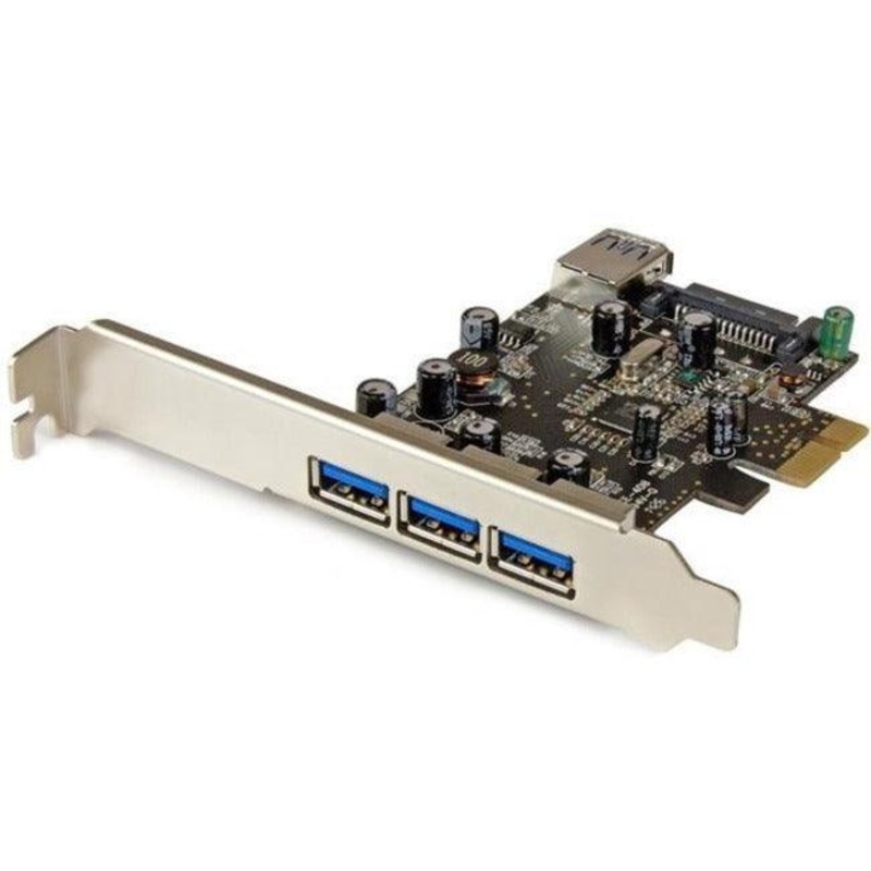 4 Port PCI Express USB 3.0 Card – 3 + 1