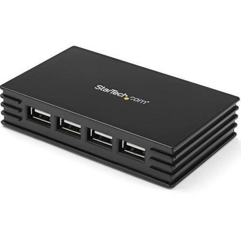 7 PORT COMPACT BLACK USB 2.0 HUB
