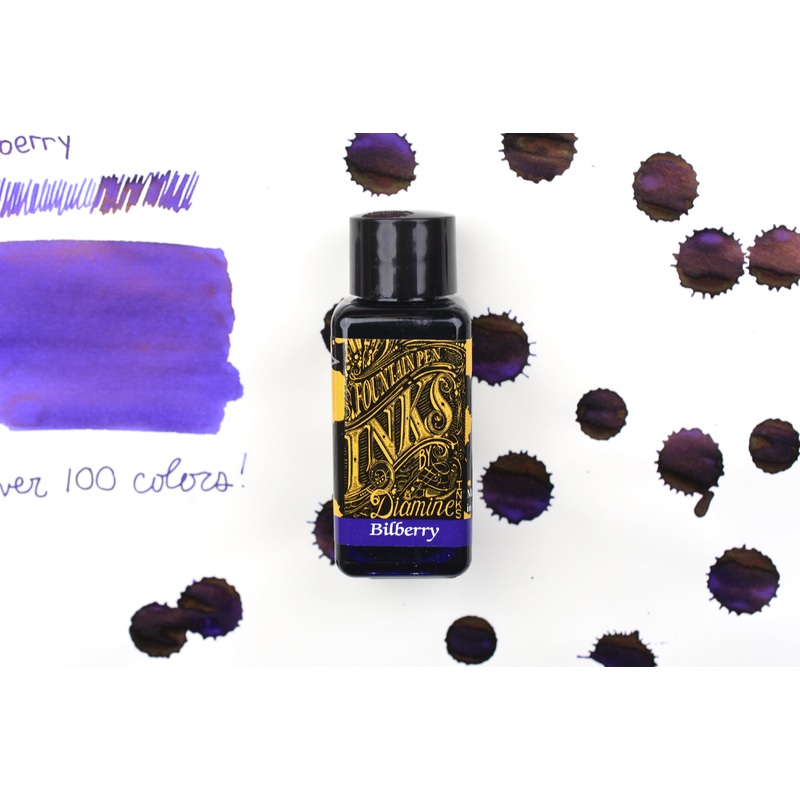 Diamine Fountain Pen Ink – Bilberry – 30mL