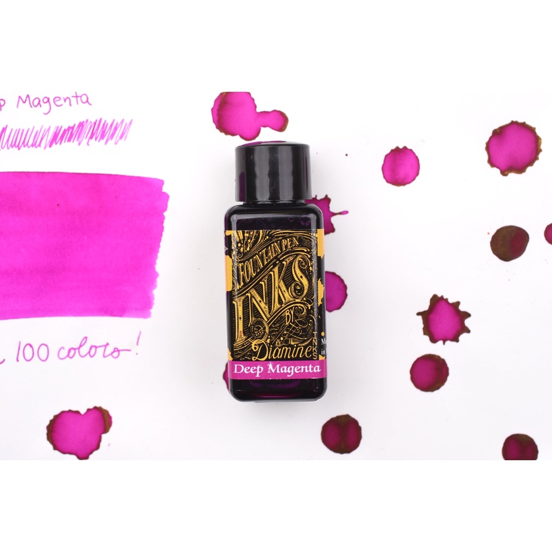 Diamine Fountain Pen Ink – Deep Magenta – 30mL