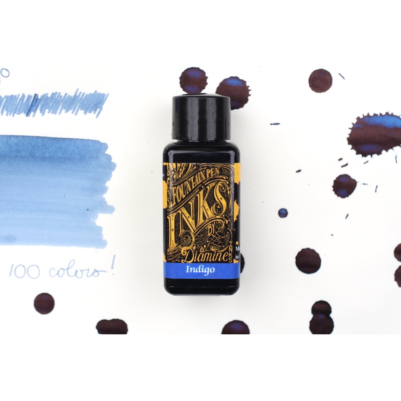 Diamine Fountain Pen Ink – Indigo – 30mL