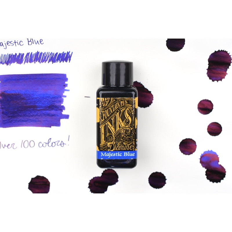 Diamine Fountain Pen Ink – Majestic Blue – 30mL
