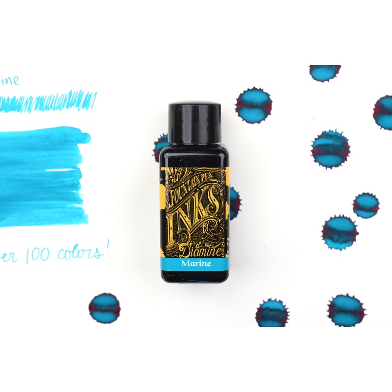 Diamine Fountain Pen Ink – Marine – 30mL