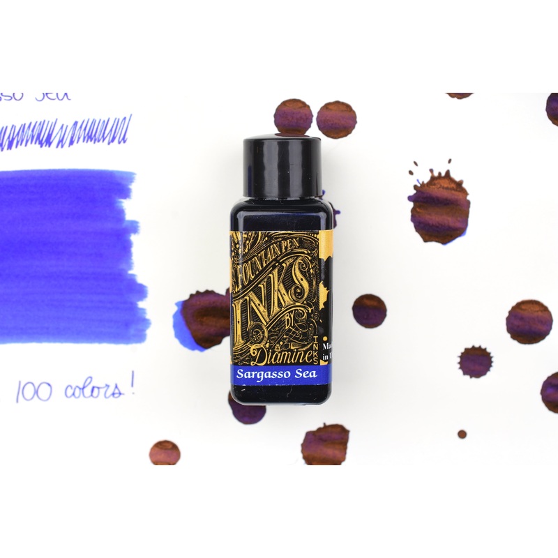 Diamine Fountain Pen Ink – Sargasso Sea – 30mL