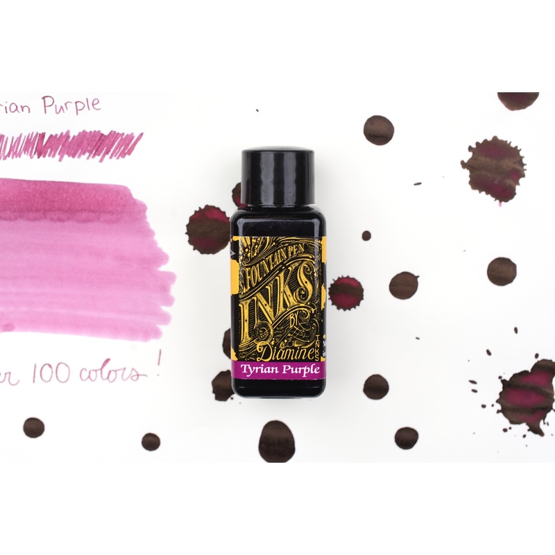 Diamine Fountain Pen Ink – Tyrian Purple – 30mL