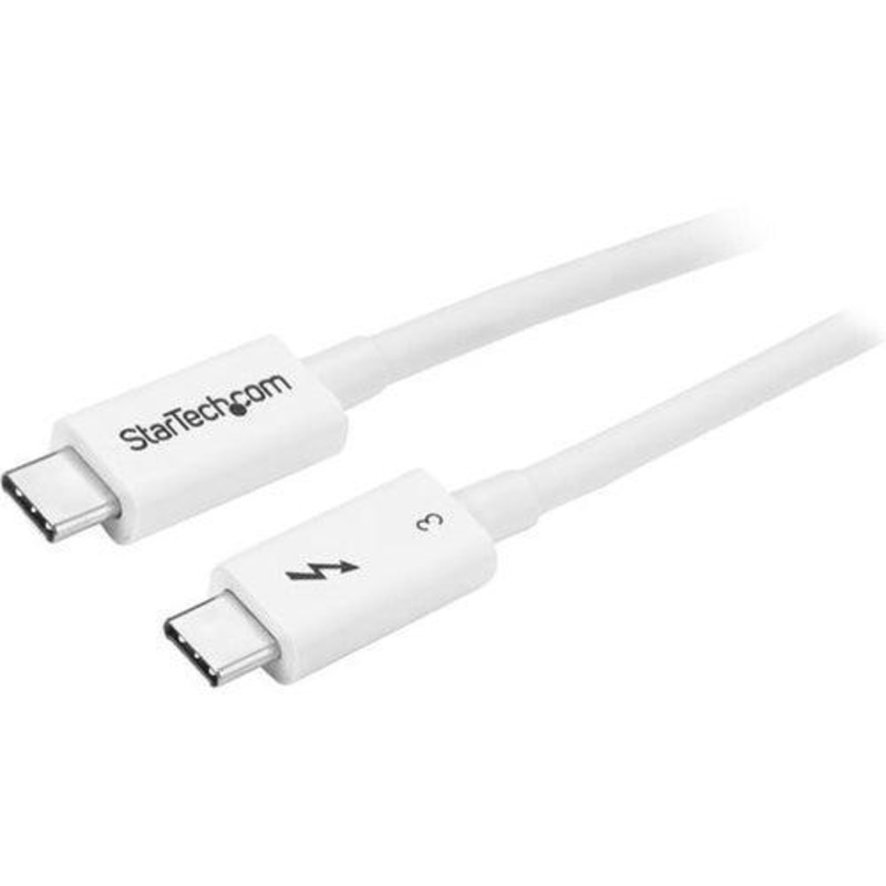 0.5m Thunderbolt 3 Cable 40Gbps – White