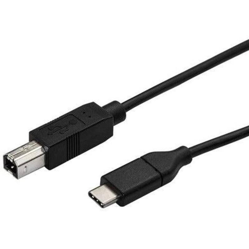 0.5m USB C to USB B Printer Cable