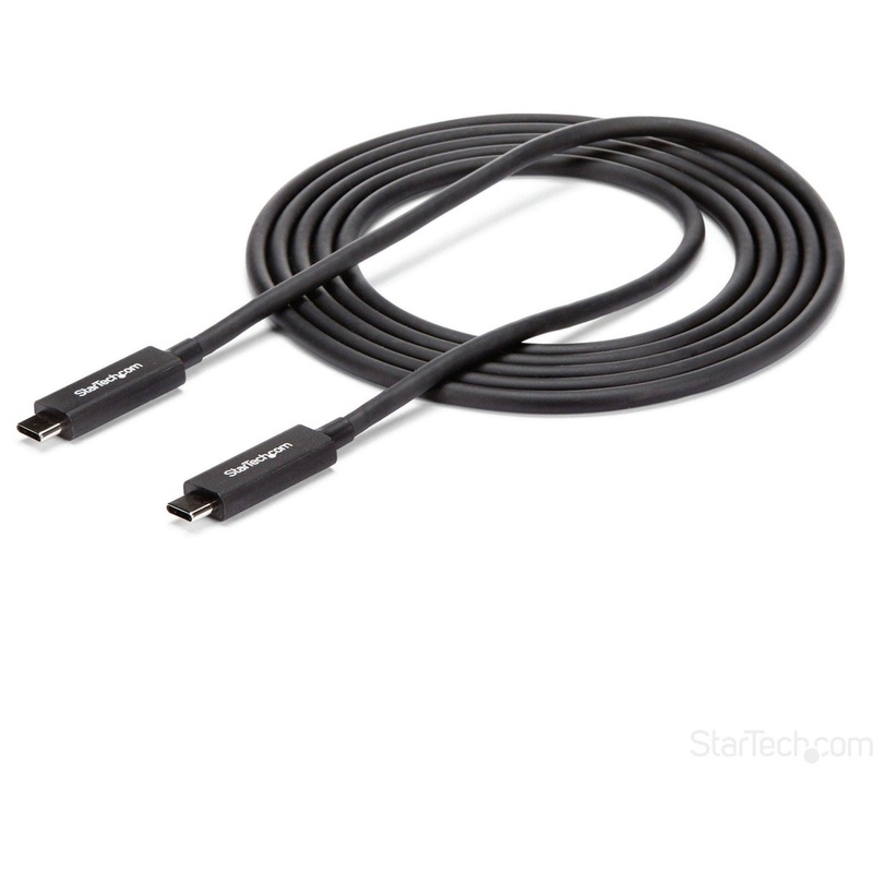 2m Thunderbolt 3 USB C Cable – 40Gbps