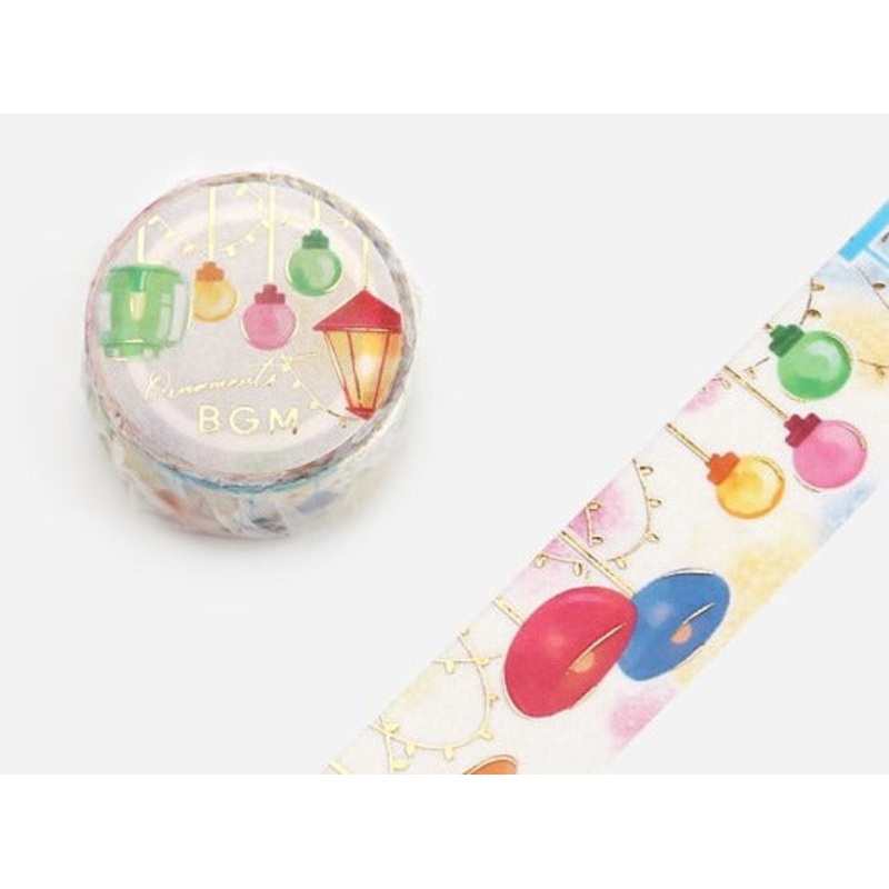 BGM Washi Tape – Lamp Ornaments
