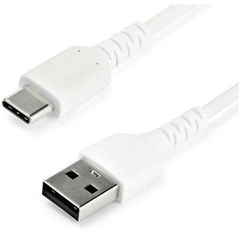 Cable – White USB 2.0 to USB C Cable 1m